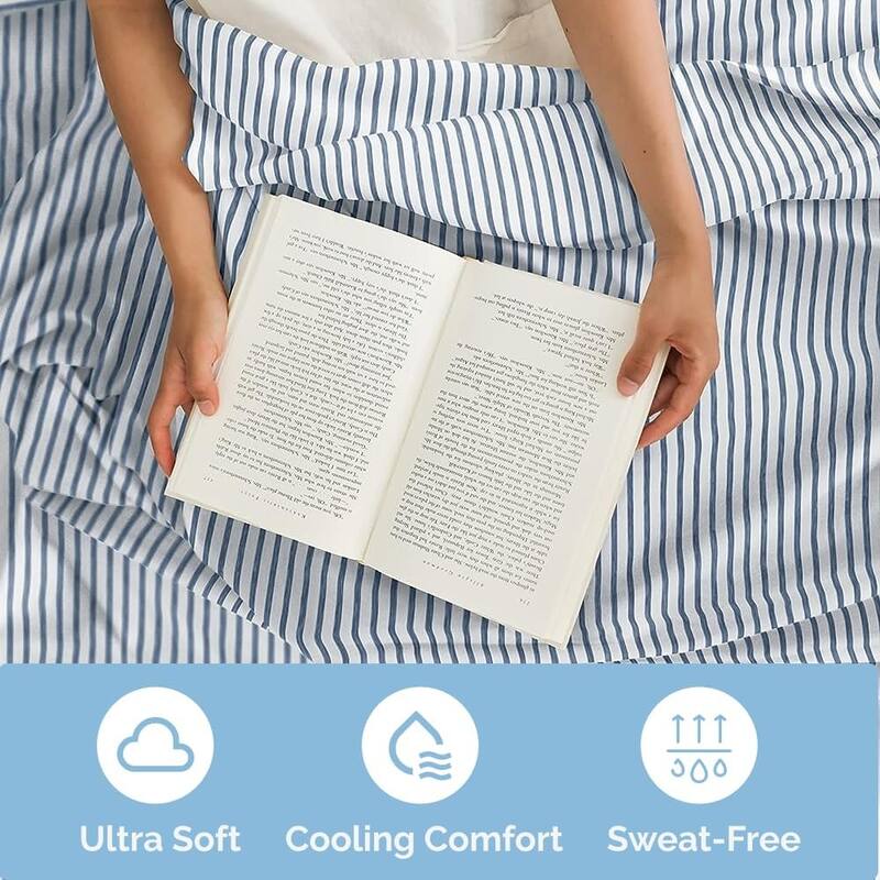 CGK Linens 4 Piece Solid Microfiber Deep Pocket Soft Bed Sheet Set