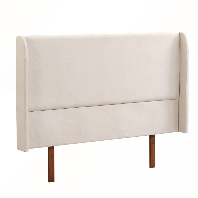 King Size Solid Dry Bamboo Wood 12 Inch Platform Bed