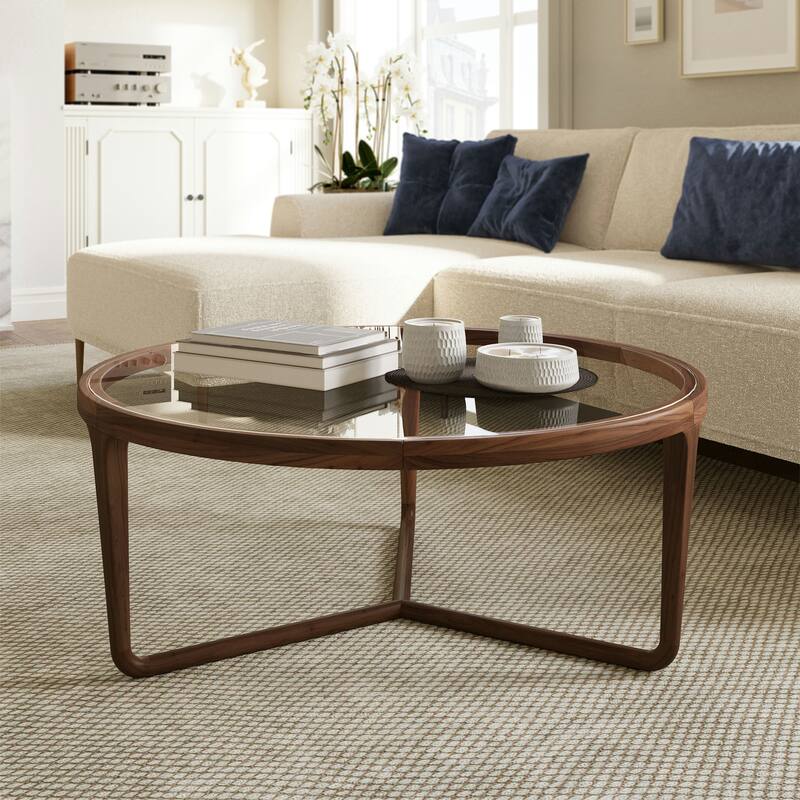 Poly & Bark Ciro 37" Round Coffee Table