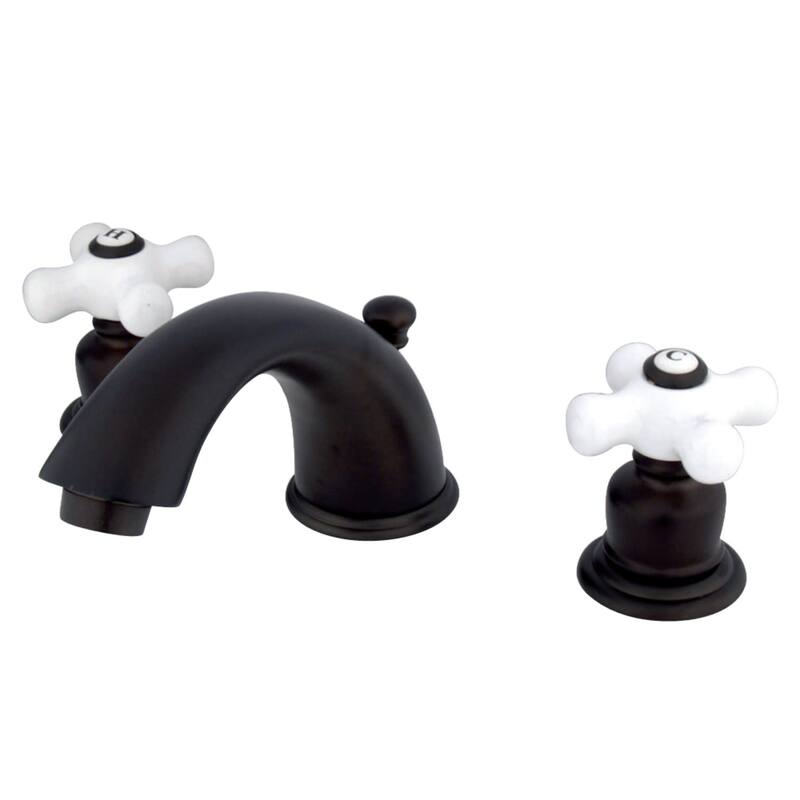 Kingston Brass Magellan 1.2 GPM Widespread Bathroom Faucet with Pop-Up - Oil Rubbed Bronze