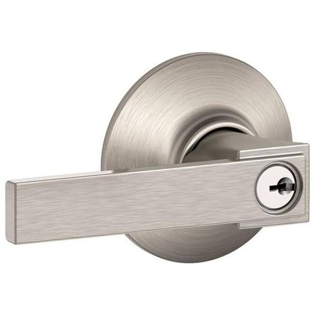 Schlage Northbrook Single Cylinder Keyed Entry Door Lever Set