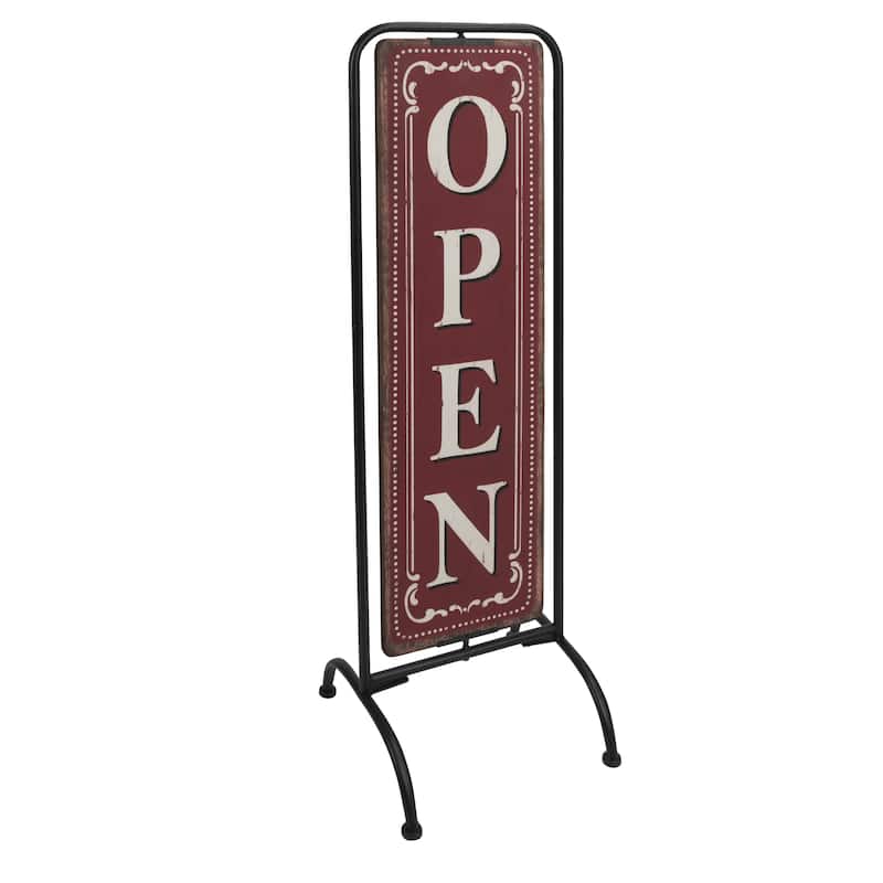 Free-Standing Versatile Metal Framed 2-Sided Sign