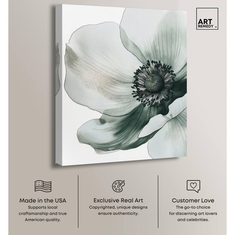 Delicate Stamen III Canvas by Art Remedy, Gallery Wrapped