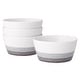 preview thumbnail 20 of 22, Noritake Colorscapes Layers Set Of 4 Cereal Bowls, 6", 25 Oz. Charcoal