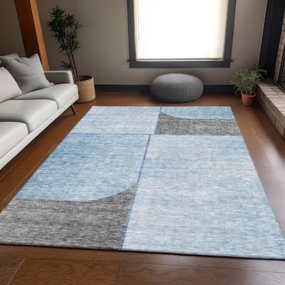 Premium Washable Super Soft Contemporary Deco Mayfield Rug