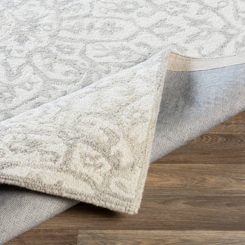 Livabliss Hensley Handmade Medallion Wool Area Rug