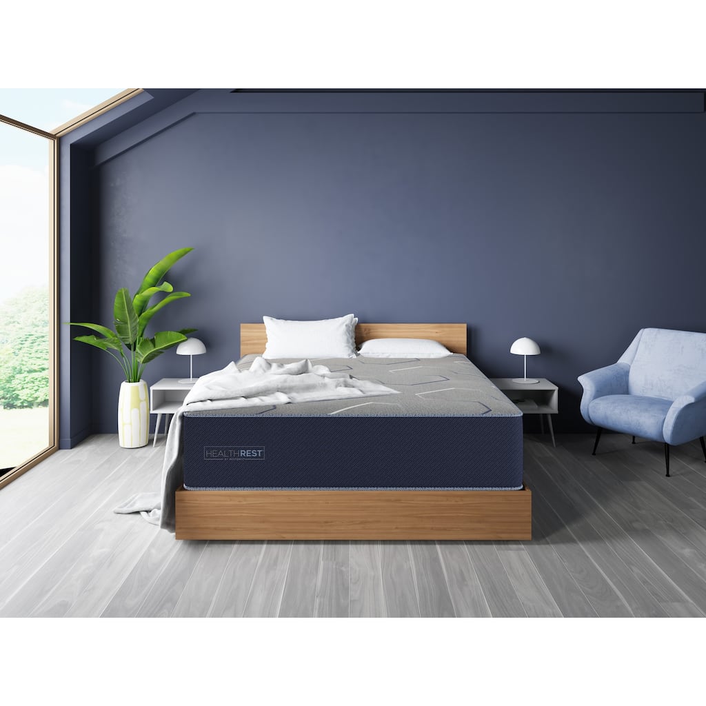 Twin Extra Long Super Plush Mattress with Dual Cooling Technology and Gel Infused Memory Foam