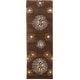 preview thumbnail 14 of 20, SAFAVIEH Handmade Soho Jeannick N.Z. Wool Rug 2'6" x 12' Runner - Brown/Ivory - Runner