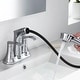 preview thumbnail 16 of 19, PROOX 4 in. Centerset Bathroom Sink faucet with Pull Out Sprayer Double Handles