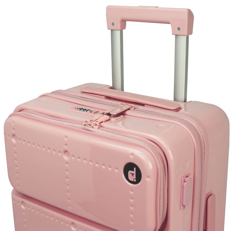 Smart Lightweight Carry-On Luggage with USB-A & USB-C Ports