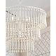 preview thumbnail 2 of 7, Crystorama Lighting Group TIA-7103 Tiana 3 Light 21" Wide Beaded