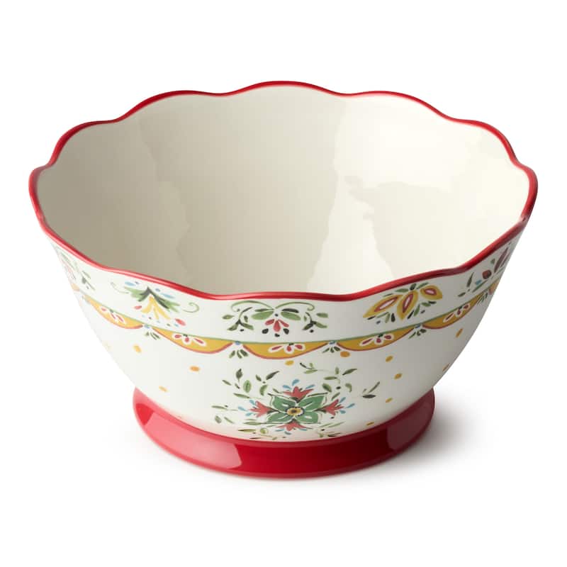 Certified International Provence Deep Bowl 10.5" x 5.5",132 oz. - 10.5'' W x 10.5'' D x 5.5'' H