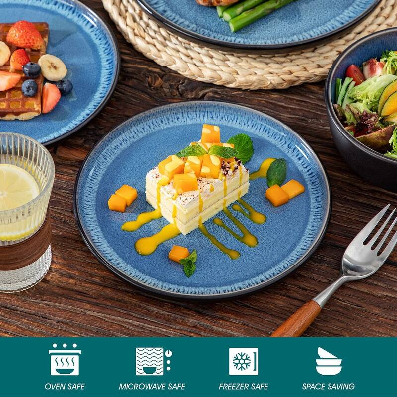 Vancasso PLAYA Kiln-Change Glaze Dinnerware Sets (16/18/24pc)