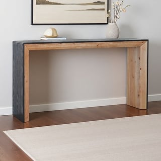 59 Inch Modern Wood Console Table - Rustic & Contemporary Design for Entryway or Sofa Table