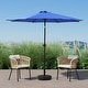 preview thumbnail 39 of 142, Holme 9-foot Steel Market Patio Umbrella with Tilt-and-Crank