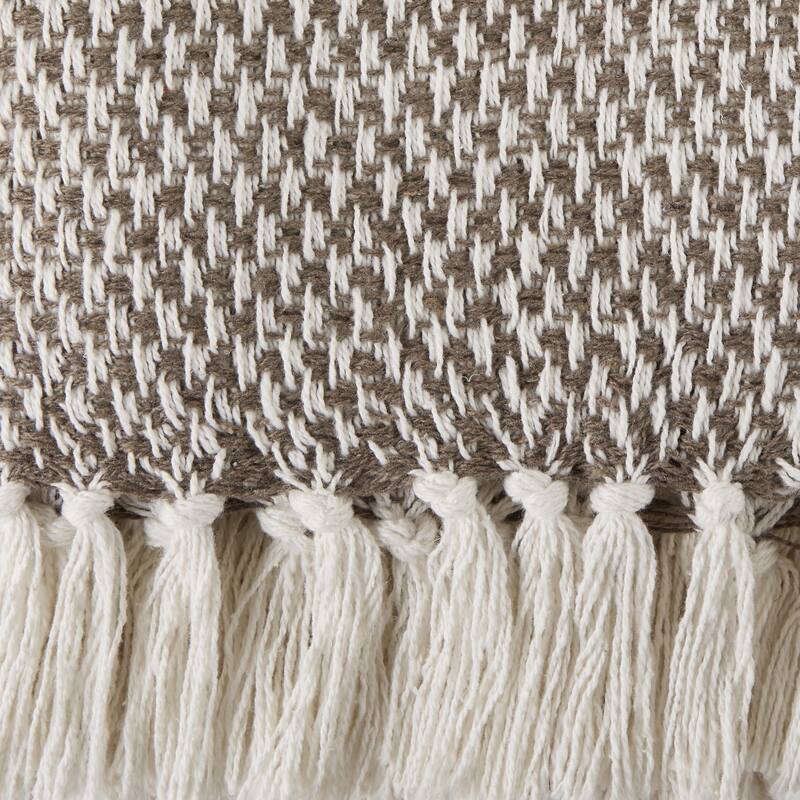 DII Woven Decorative Throw