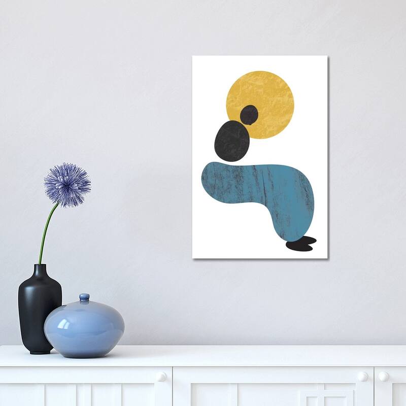 iCanvas "Abstract Lady" by Flatowl Canvas Print - 18x12x1.5