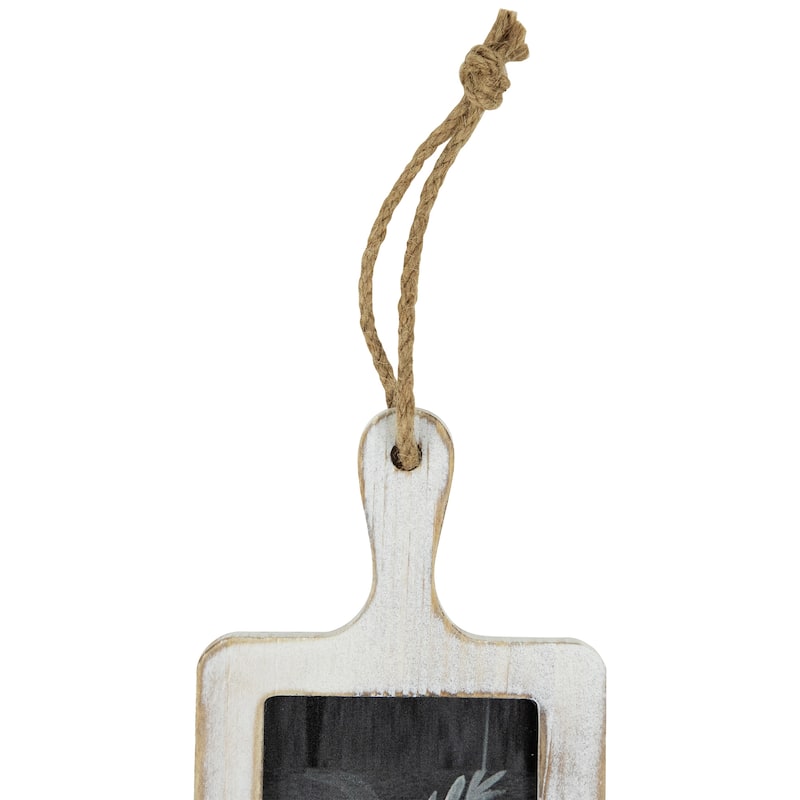 It's Spring Time Floral Cutting Board Wall Decoration - 10.5"