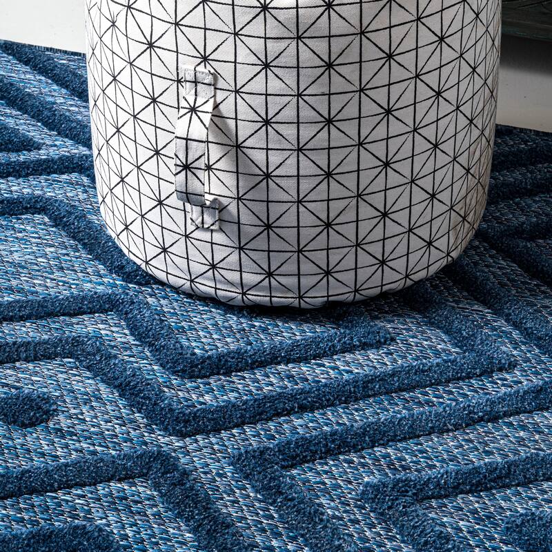 JONATHAN Y Salines Moroccan Diamond Indoor/Outdoor Area Rug