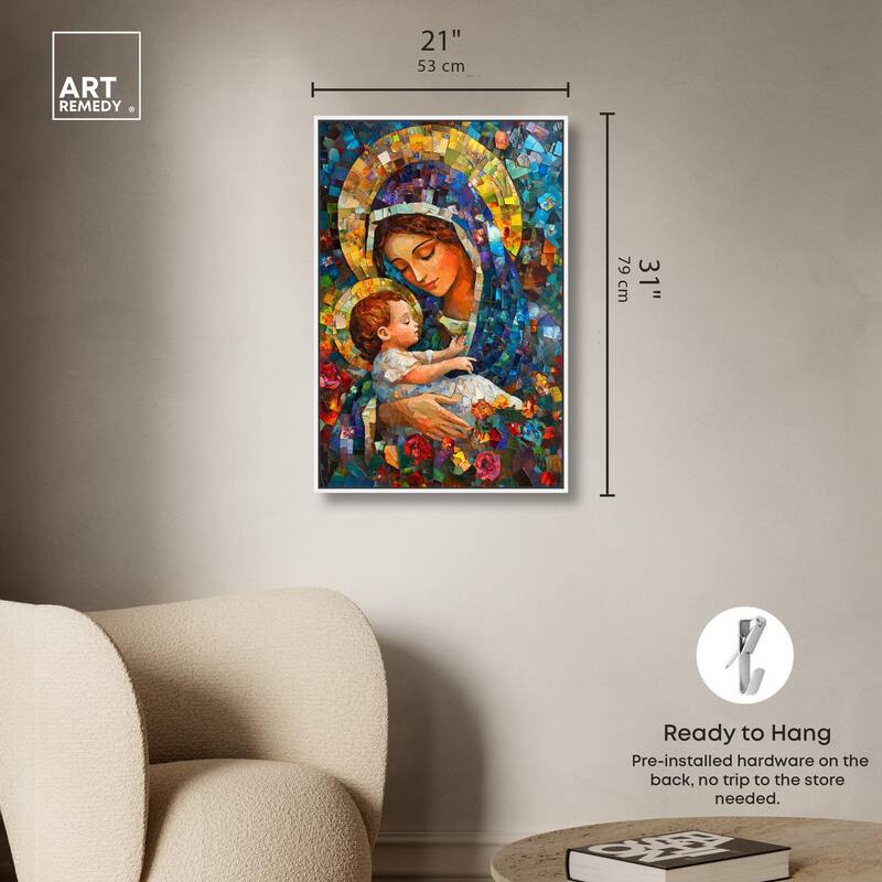 Glass Gospel II Canvas by Art Remedy