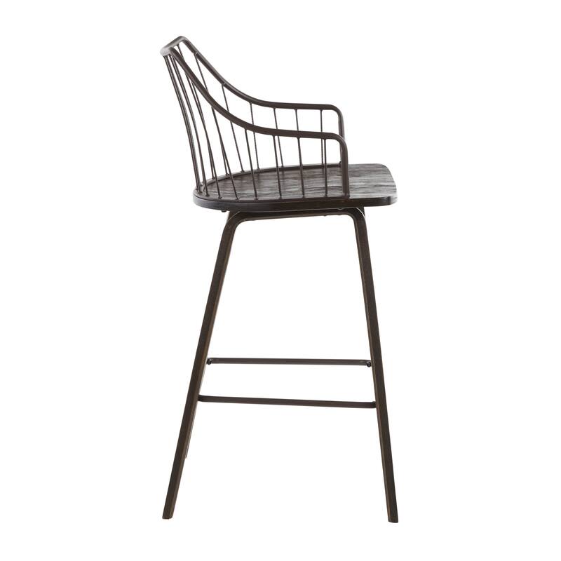 The Gray Barn Winston Fixed-Height Counter Stool