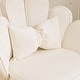 preview thumbnail 7 of 40, Scalloped Petal Velvet Accent Chair with Pillows