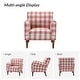 preview thumbnail 17 of 43, HULALA HOME Mandan 29.5" Wide Farmhouse Accent Armchair with Solid Wood Legs