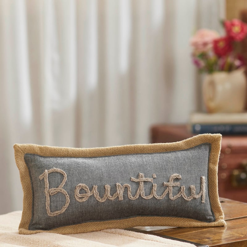 Harvest Blessings Bountiful Pillow 5x12