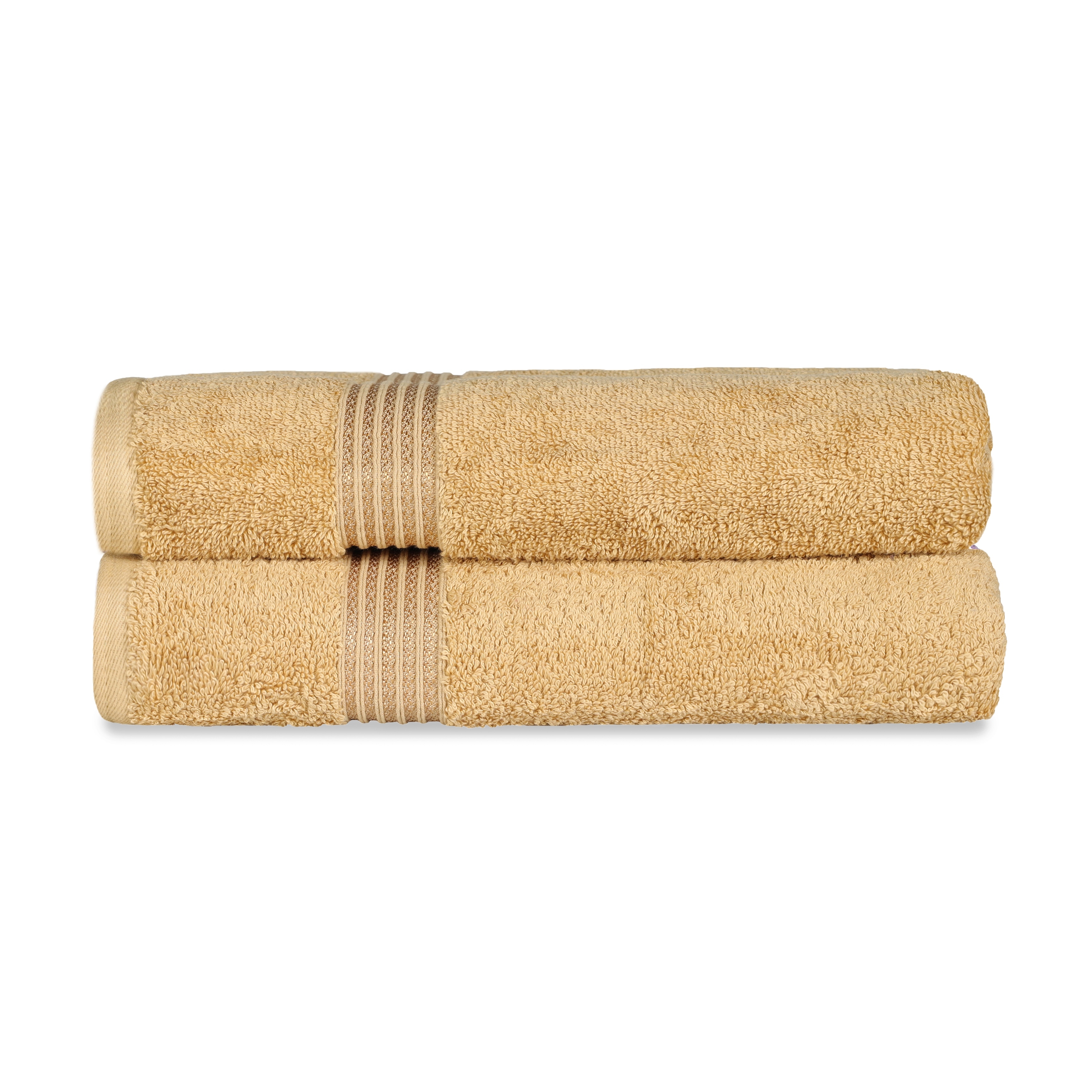 Baltic Linen Pure Cotton 2-Pack Bath Sheets Espresso
