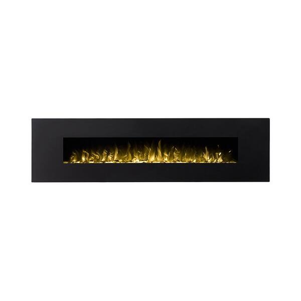 Shop Moda Flame Mfe5095p 95 Grand Wall Mounted Electric Fireplace
