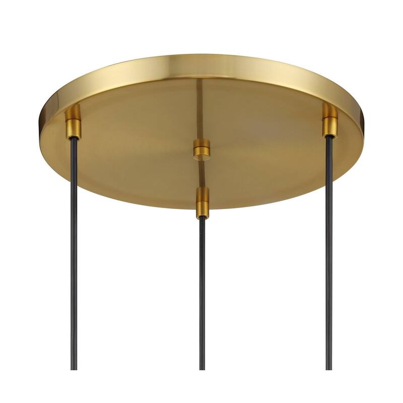 3-Light Multi-Point Chandelier By Trade Winds