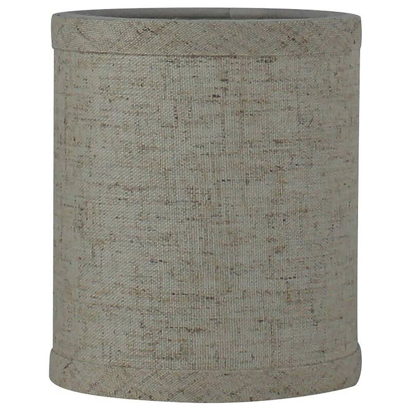 Drum Chandelier Shade, Clip On, 4 inch Bottom Diameter, 4.75" Height