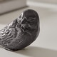 preview thumbnail 5 of 3, Brown Cast Iron Set of 2 Bird Sculptures - Tabletop Desk Ornaments or Decorative Paperweights