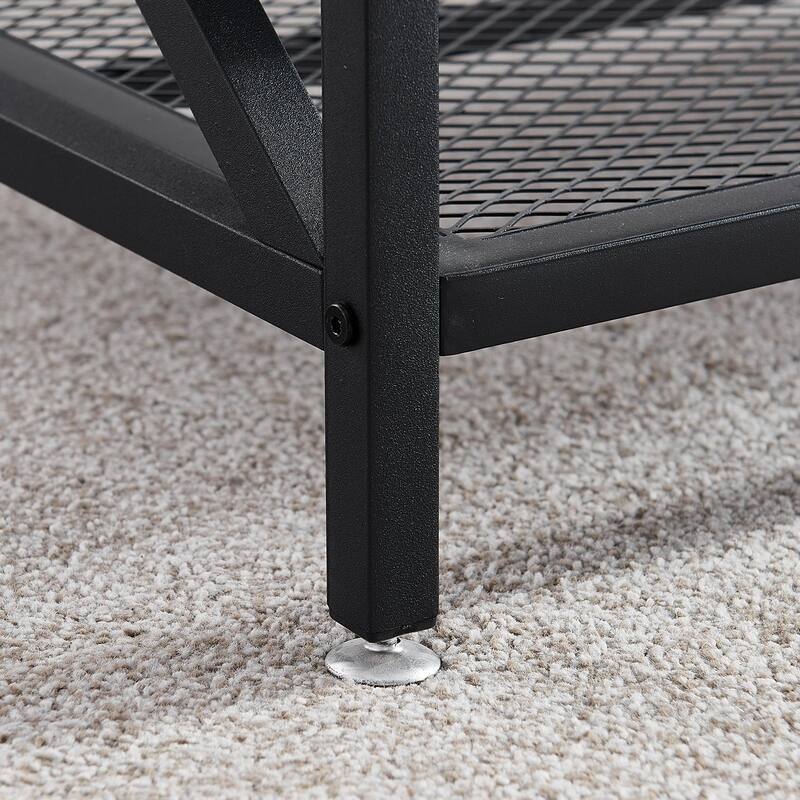 VECELO Contemporary Coffee Table Set, Living Room Set(2PCS/3PCS)
