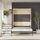 preview thumbnail 68 of 102, Signature Sleep Paramount Murphy Bed Light Oak - Queen