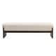 preview thumbnail 15 of 18, Christopher Knight Home - Gazena Large Ottoman Bench with Rubberwood Base - 64" W x 18.5" D x 18.5" H