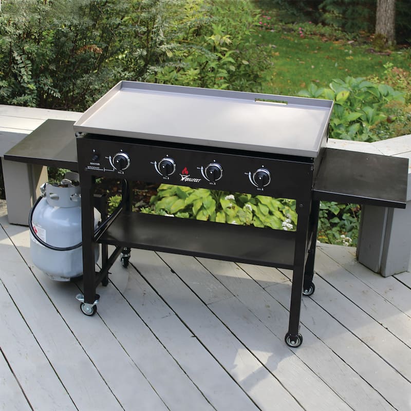 GrillFest 36" 4-Burner Gas Griddle with HD Canvas cover - 790