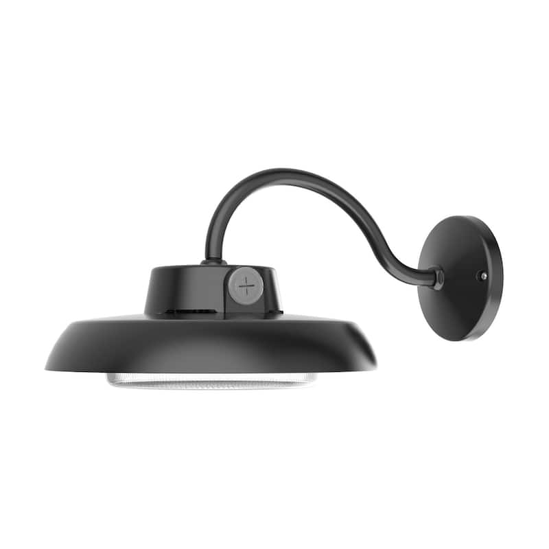 AFX GILW0707LAJEN Gilbert 8" Tall LED Outdoor Wall Sconce - Black