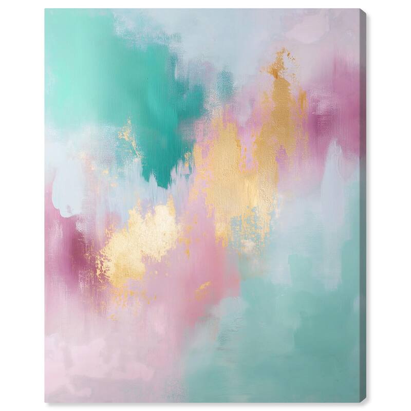 Pastel Dreams Mist Canvas by Art Remedy, Gallery Wrapped - 30" x 36"