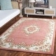 preview thumbnail 2 of 92, SAFAVIEH Handmade Aubusson Hrachuhi Traditional Wool Rug 3' x 5' - Pink/Ivory