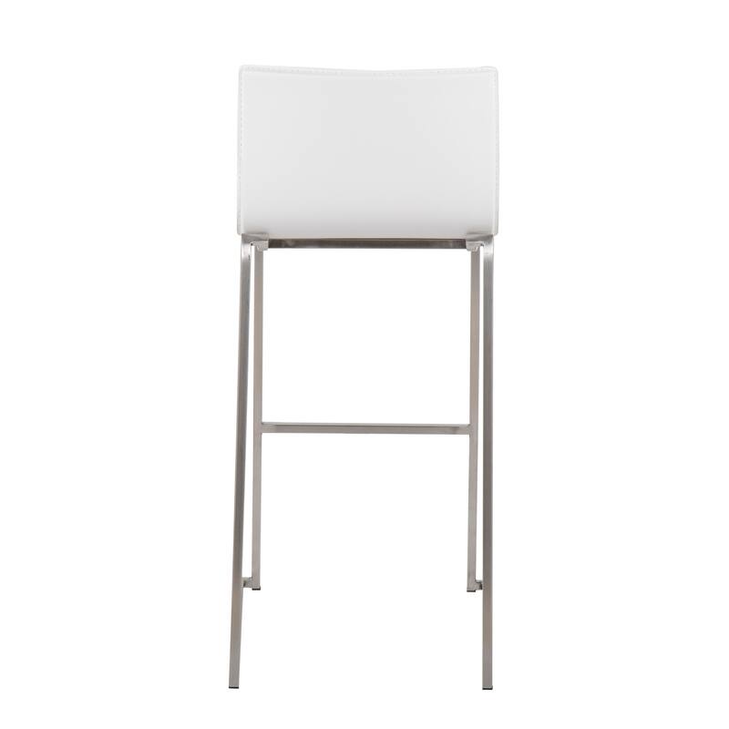 Silver Orchid Mara Upholstered Bar Stool - Set of 2