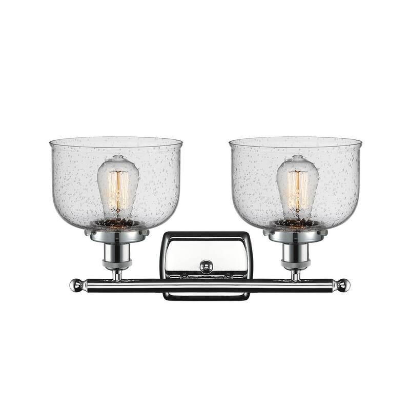 Innovations Lighting Large Bell 2 Light 16" Wide Vanity Light