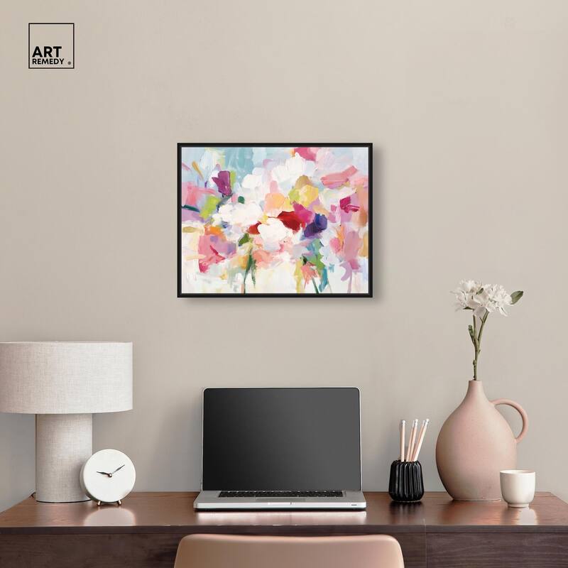 Saturated Colors II Canvas by Art Remedy