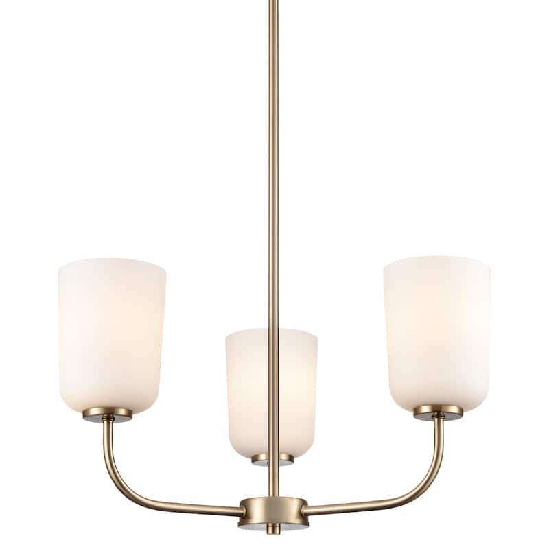 Millennium Lighting 214003 Laphia 3 Light 21" Wide Chandelier - Modern Gold