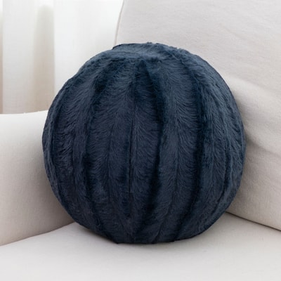 Cheer Collection 10" Round Living Room Decorative Ball Pillow