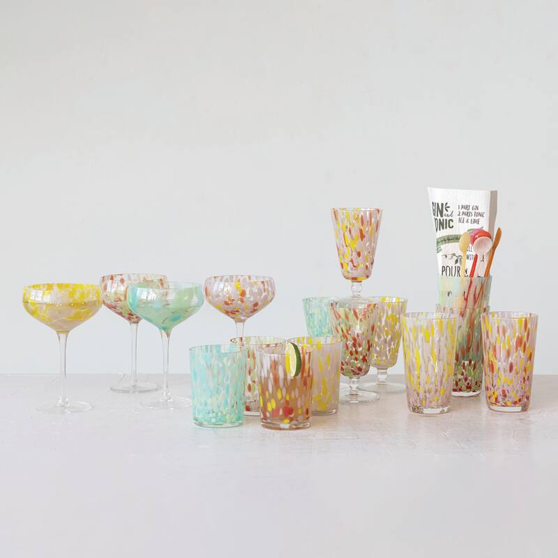 Stemmed Glass Drinking Glasses