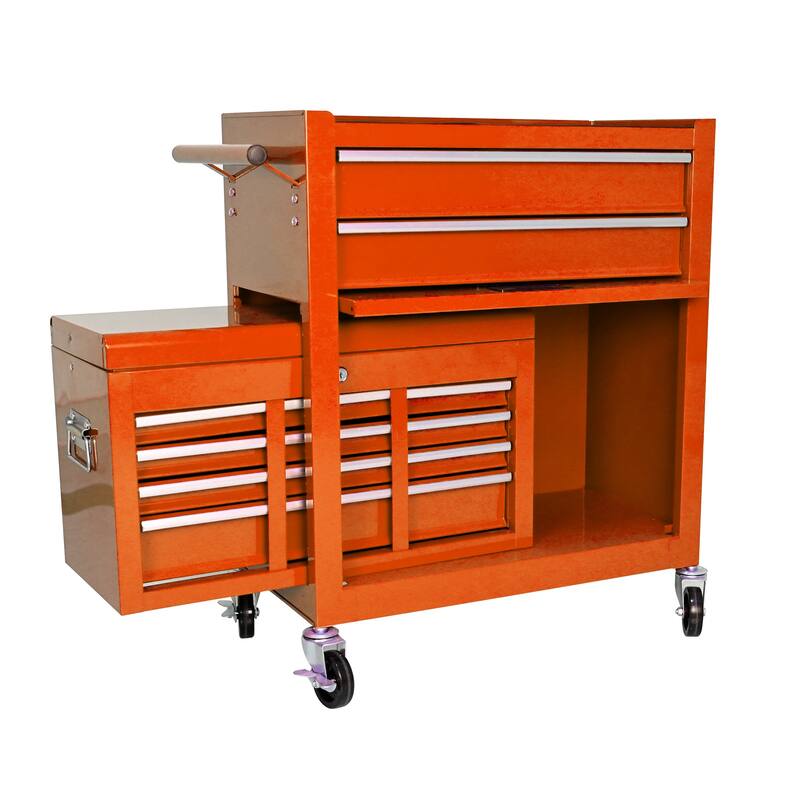High Capacity Rolling Tool Chest with Wheels and 8 Drawers