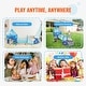 preview thumbnail 9 of 26, Kids Play Tent with Tunnel, Basketball Hoop for Boys, Girls, Babies and Toddlers, Indoor/Outdoor Pop Up Playhouse