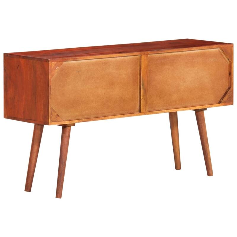 vidaXL Sideboard 43.3"x11.8"x23.2" Solid Wood Mango