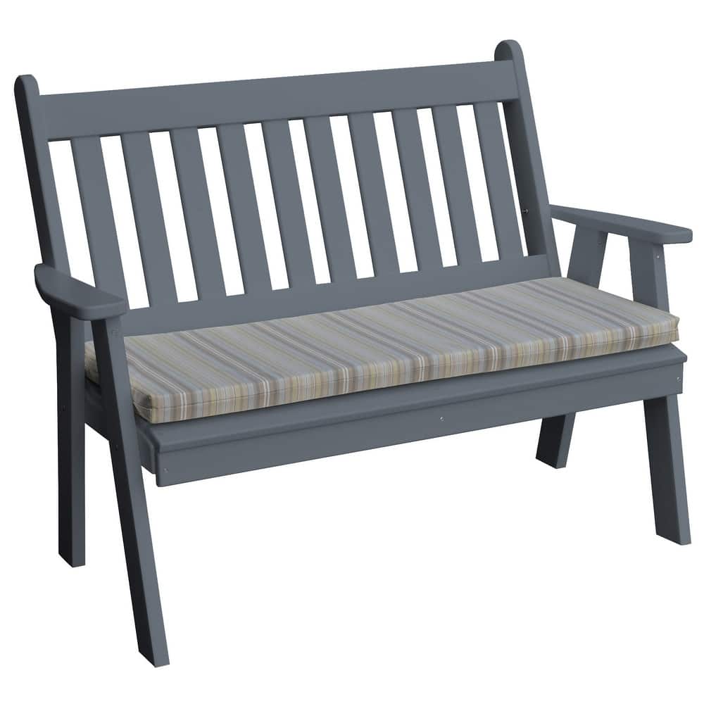 Poly 4' Traditional English Garden Bench